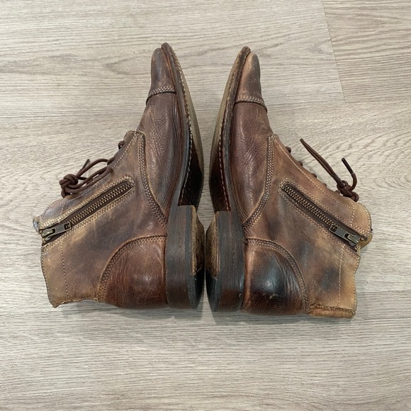 Bed Stu Bonnie Leather Cobbler Combat Boots Women's 9 - Picture 5 of 10